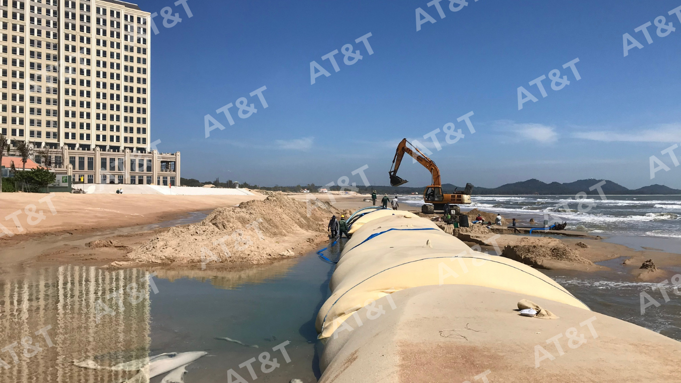 Công trình Geotube thành công