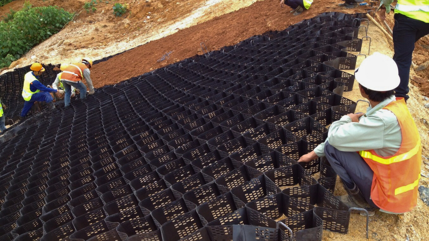 Khái niệm ô địa kỹ thuật Geocell