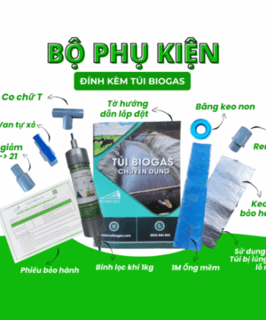 Phụ kiện tuios biogas hdpe khổ ngang 2m chính hãng