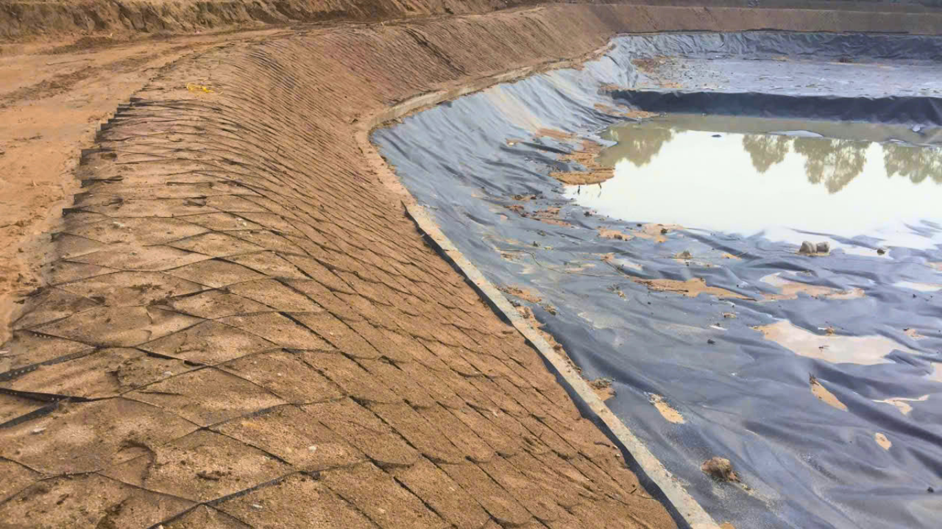 Công trình hoàn thiện sau khi thi công Geocell bởi AT&T