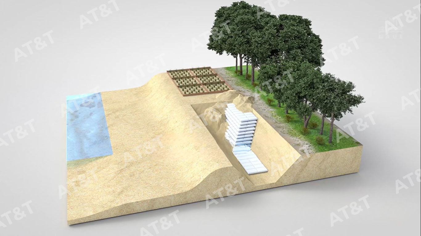 Cấu tạo và nguyên lý lọc thoát nước của bao địa Geobag