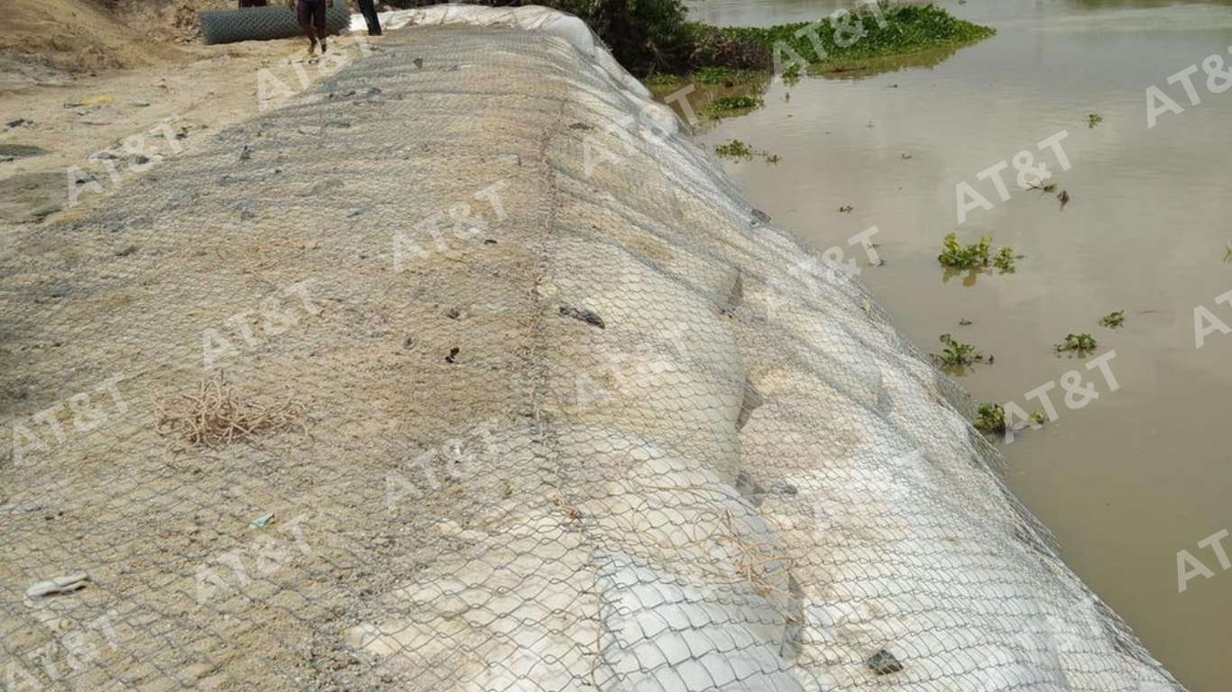 Ứng dụng thực tế của bao địa kỹ thuật Geobag