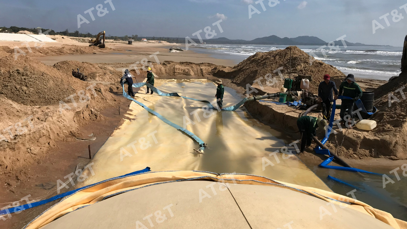 Ống Geotube được sản xuất với nhiều quy cách đa dạng để phục vụ từng đặc thù dự án.